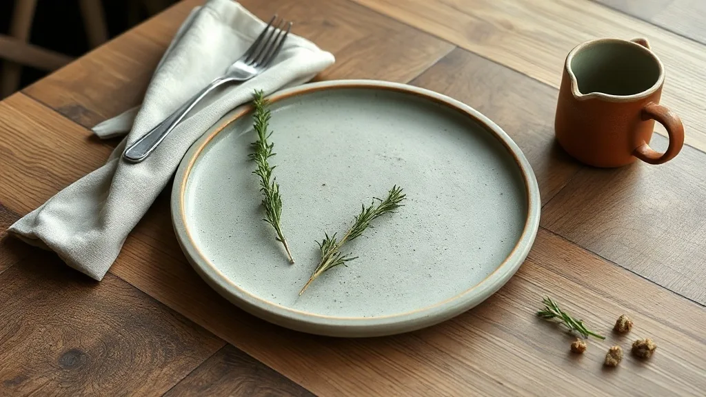 Assiette plate effet pierre 26 cm : le test d’un bricoleur