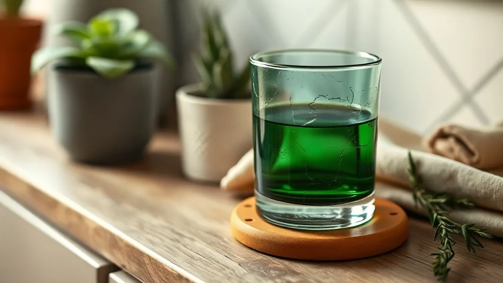 Verre à whisky vert : le charme de l’imperfection