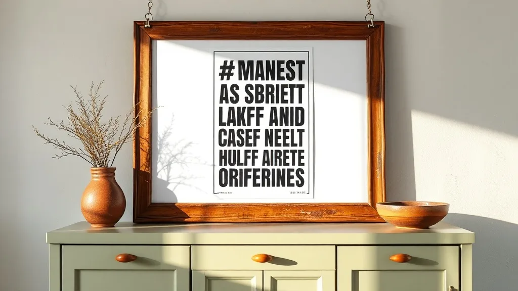 Affiche Manifeste Holstee Life Noir et Argenté : Pourquoi et Comment l’Accrocher