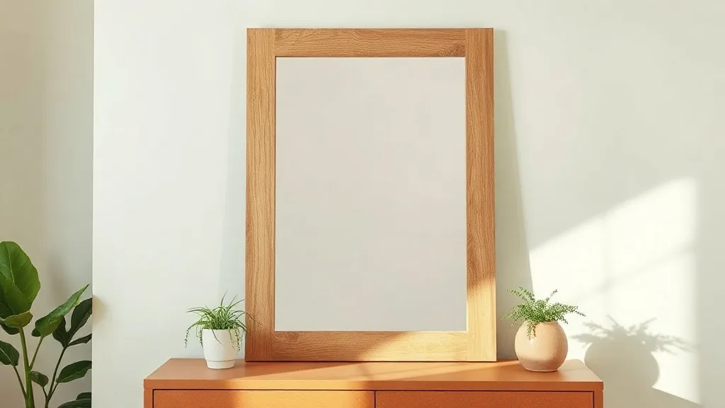Miroir rectangulaire bois naturel : ce que cachent les finitions « brutes »