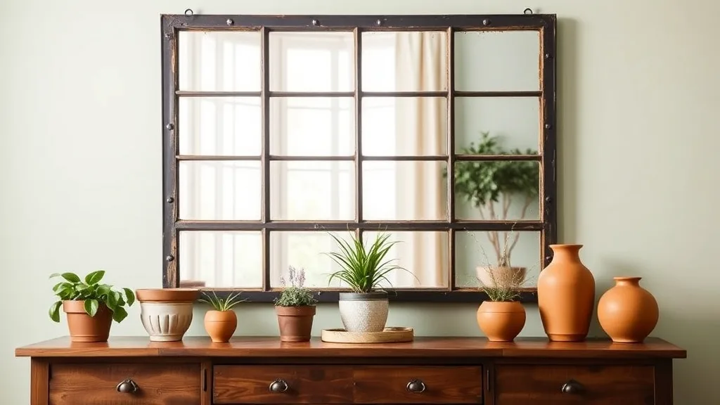 Miroir fenêtre industrielle : bien le choisir et l’accrocher