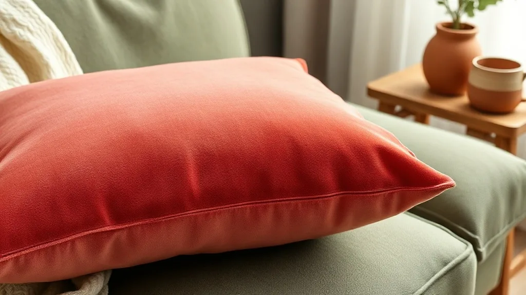 Coussin velours corail : le faire durer sans perdre son éclat