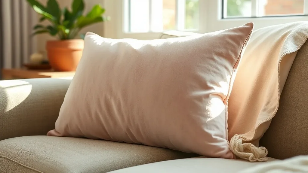 Coussin large velours rose clair : ce qui arrive quand il vit vraiment