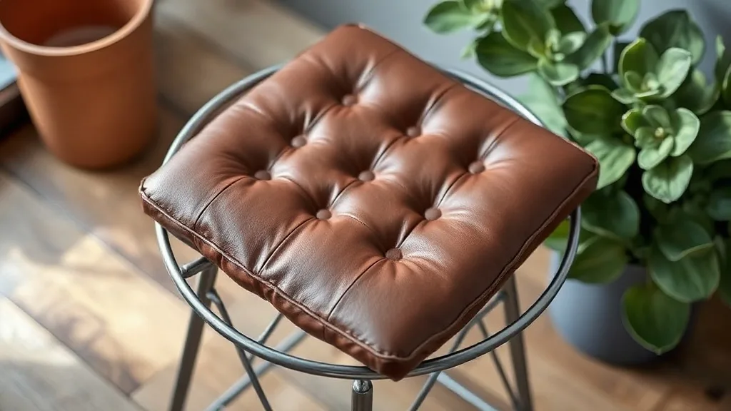 Coussin magnétique pour tabouret Tolix : confort sans se tromper