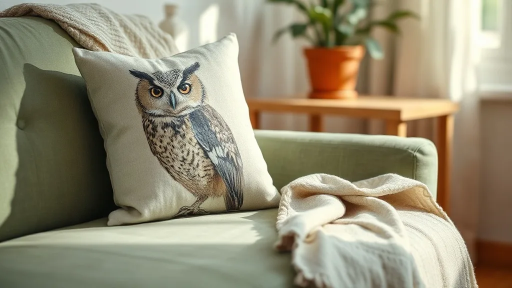 Coussin hibou Mabel : l'entretenir et le réparer pour qu'il dure