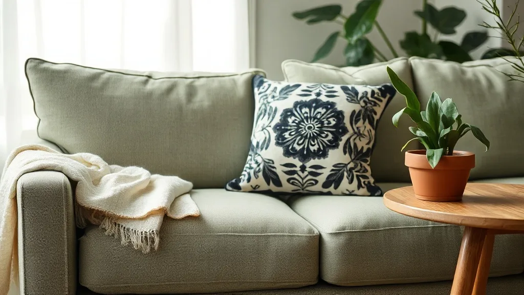 Coussin Love noir et blanc : le détail qui réveille une pièce