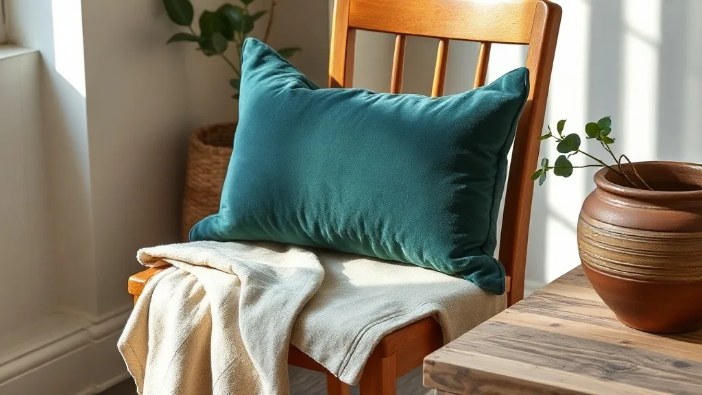 Coussin velours bleu sarcelle : le garder beau et ferme des années