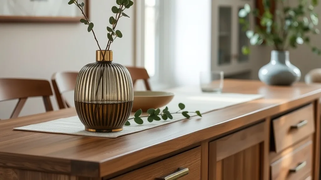 Vase globe en verre cannelé gris et or : l'accessoire qui ne se démode jamais