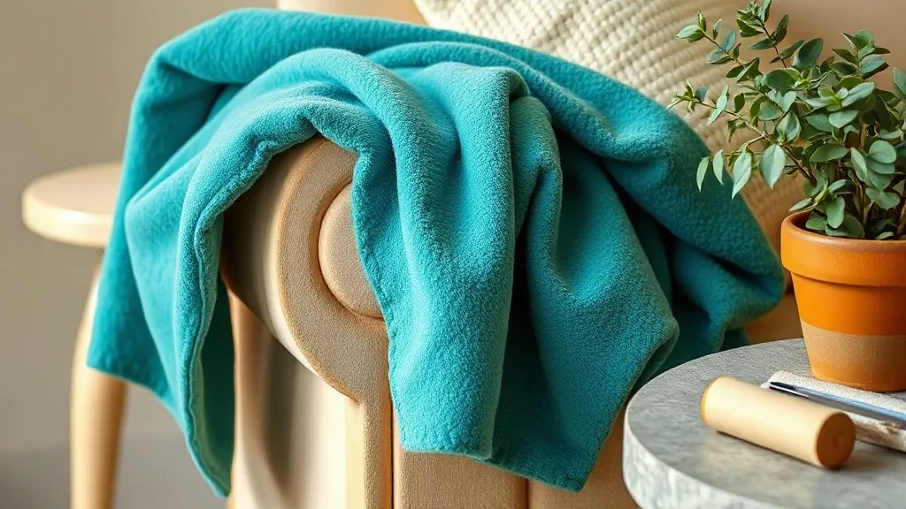 Un plaid teal tout doux ? Faites-le durer plutôt que de le remplacer