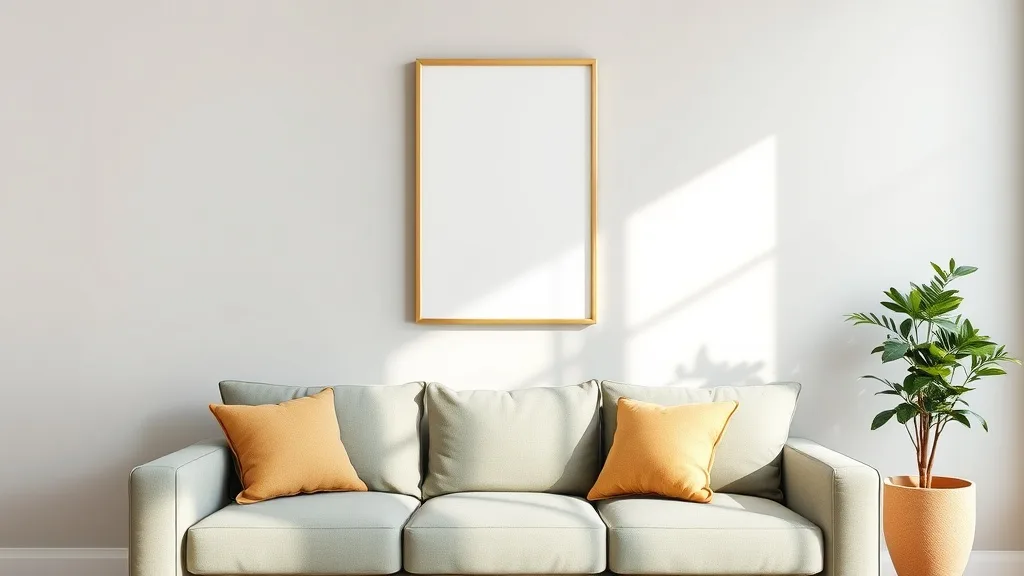 Affiche encadrée de format A2 représentant des cercles imbriqués aux textures marbrées rose et noir, avec un cadre en bois doré, accrochée sur un mur clair.