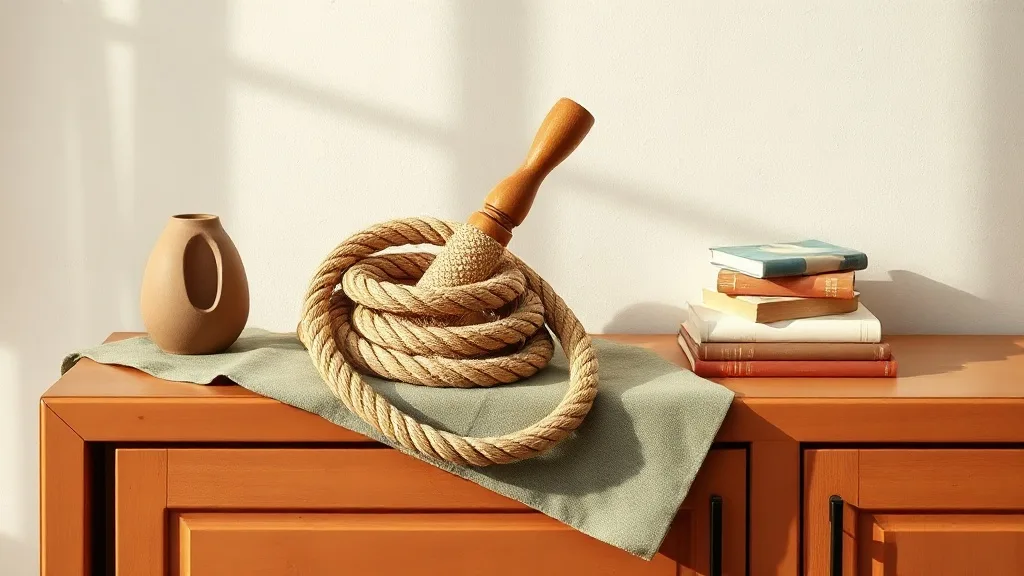 Pourquoi une corde à sauter en bois vaut mieux que tous les gadgets de jardin