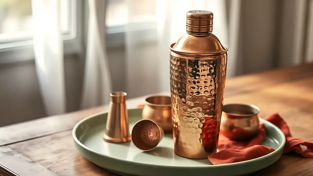 Set cocktail en cuivre : les 5 pièces qui changent tout