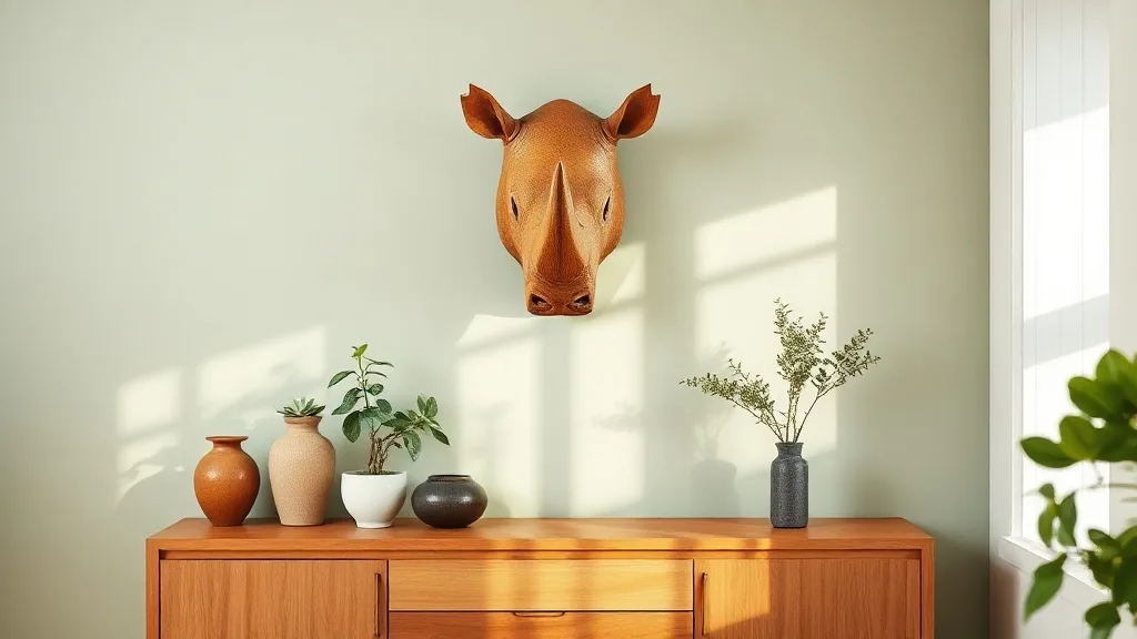 Faux trophée en bois : adieu taxidermie, bonjour artisanat
