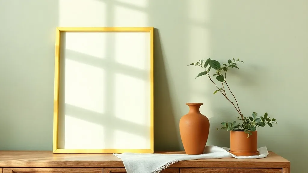 Pourquoi un cadre plexi jaune fait plus pour une pièce qu’une énième affiche sous verre