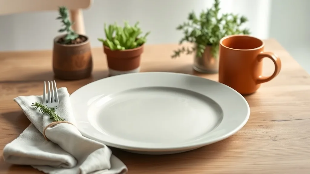 Assiette plate 27 cm : l’accessoire durable que votre cuisine mérite