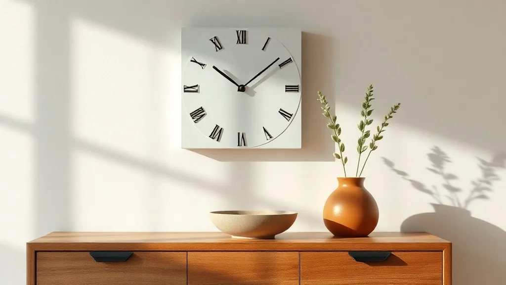 Horloge bloc blanc Nelson : l'icône qui survit aux modes