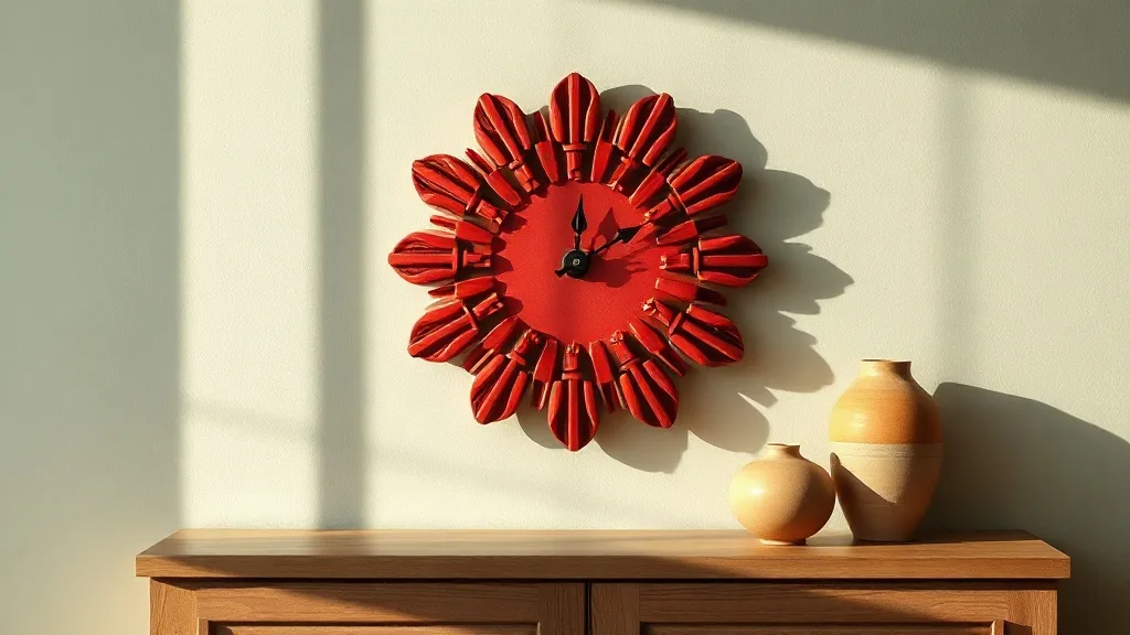 Horloge soleil rouge : l'icône de 1950 qui refuse de vieillir