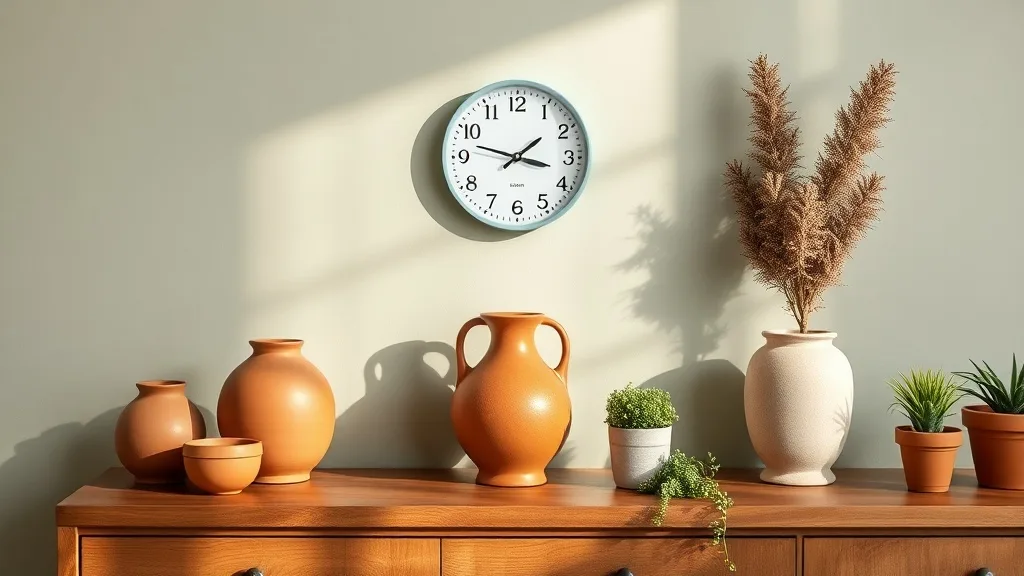 Horloge Newgate Electric bleu pastel : l’atout discret d’un mur