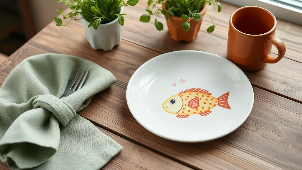 Mélamine : pourquoi cette assiette poisson n’est pas un caprice