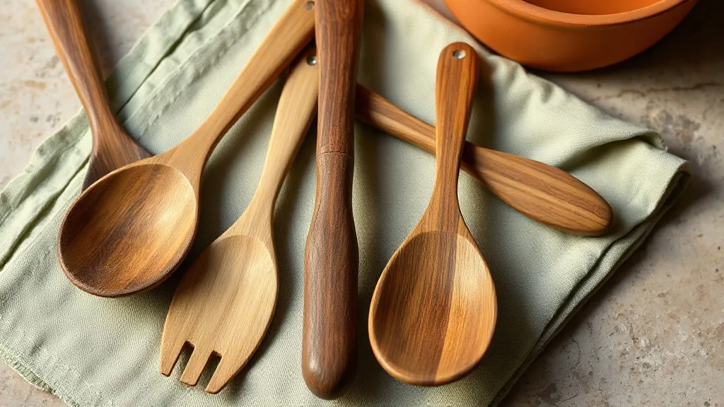Ustensiles de cuisine en bois : l’entretien qui les fait durer 20 ans