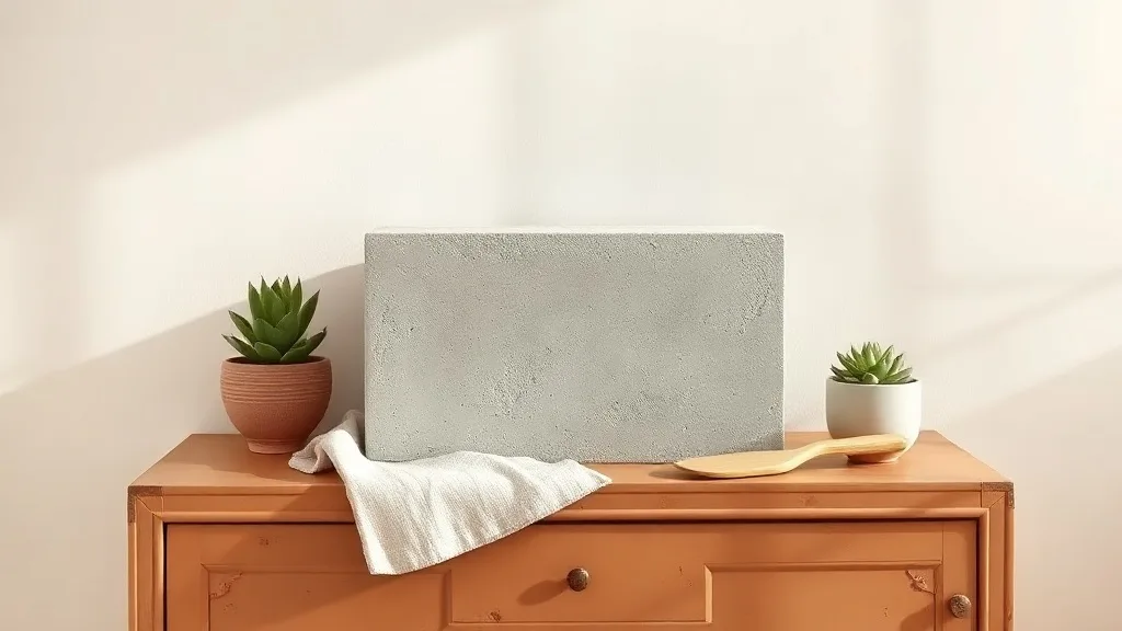 Rangée de parpaings 15x20x50 alignés sur un chantier, vue en coupe montrant l'épaisseur de 15 cm